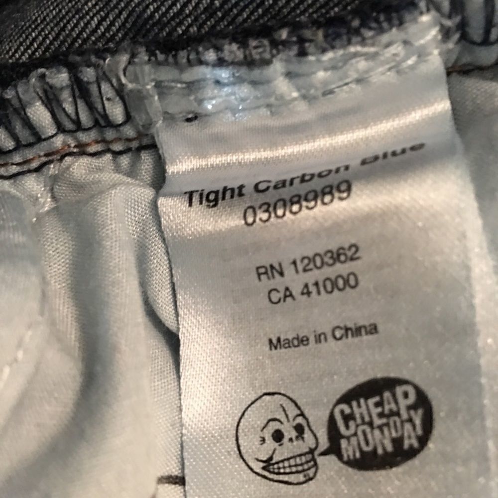 Cheap Monday Carbon Blues!  - Picture 8 of 8